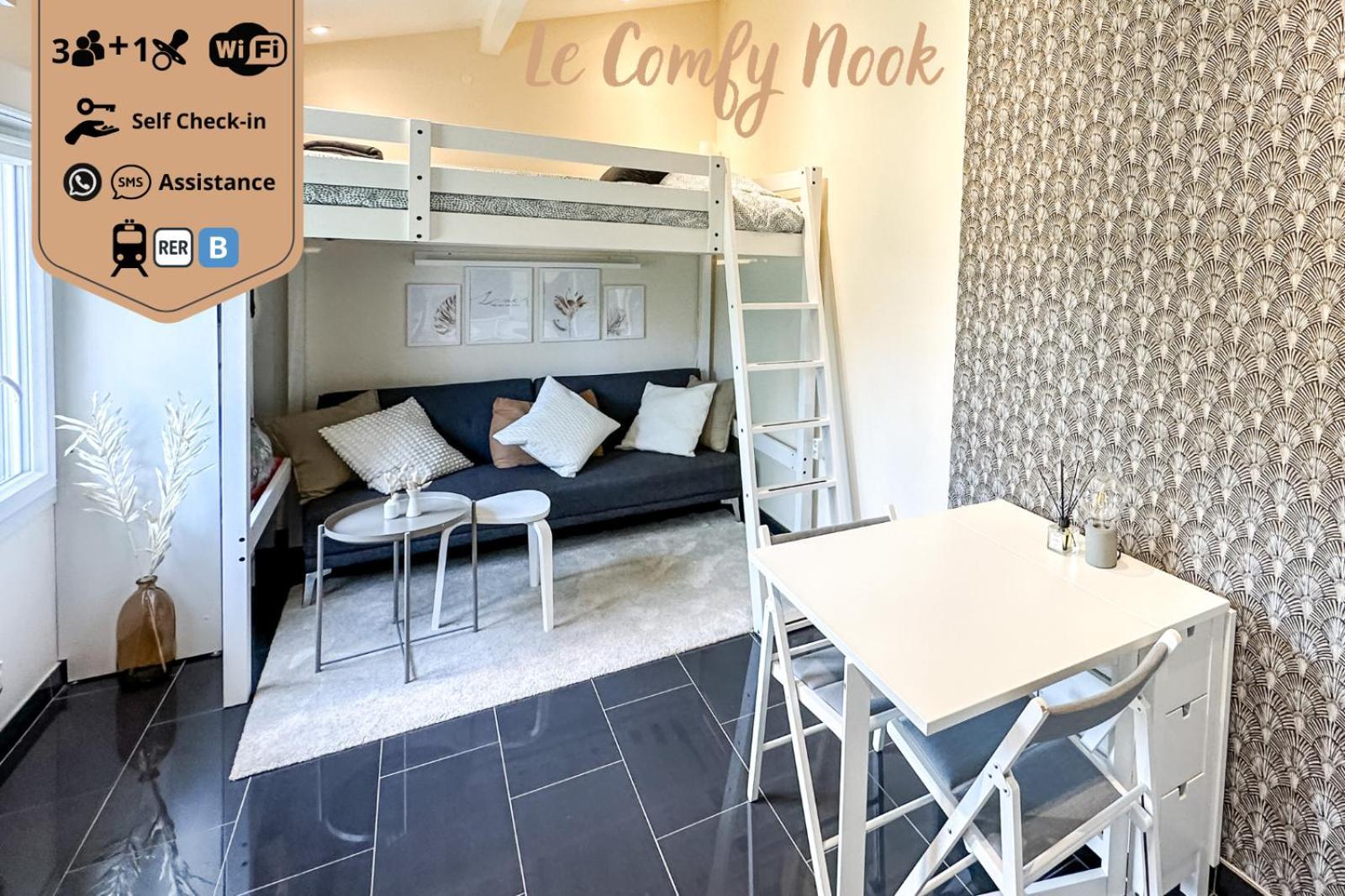 וילפריזי Le Comfy Nook - Tiny House Paris Cdg Disneyland מראה חיצוני תמונה